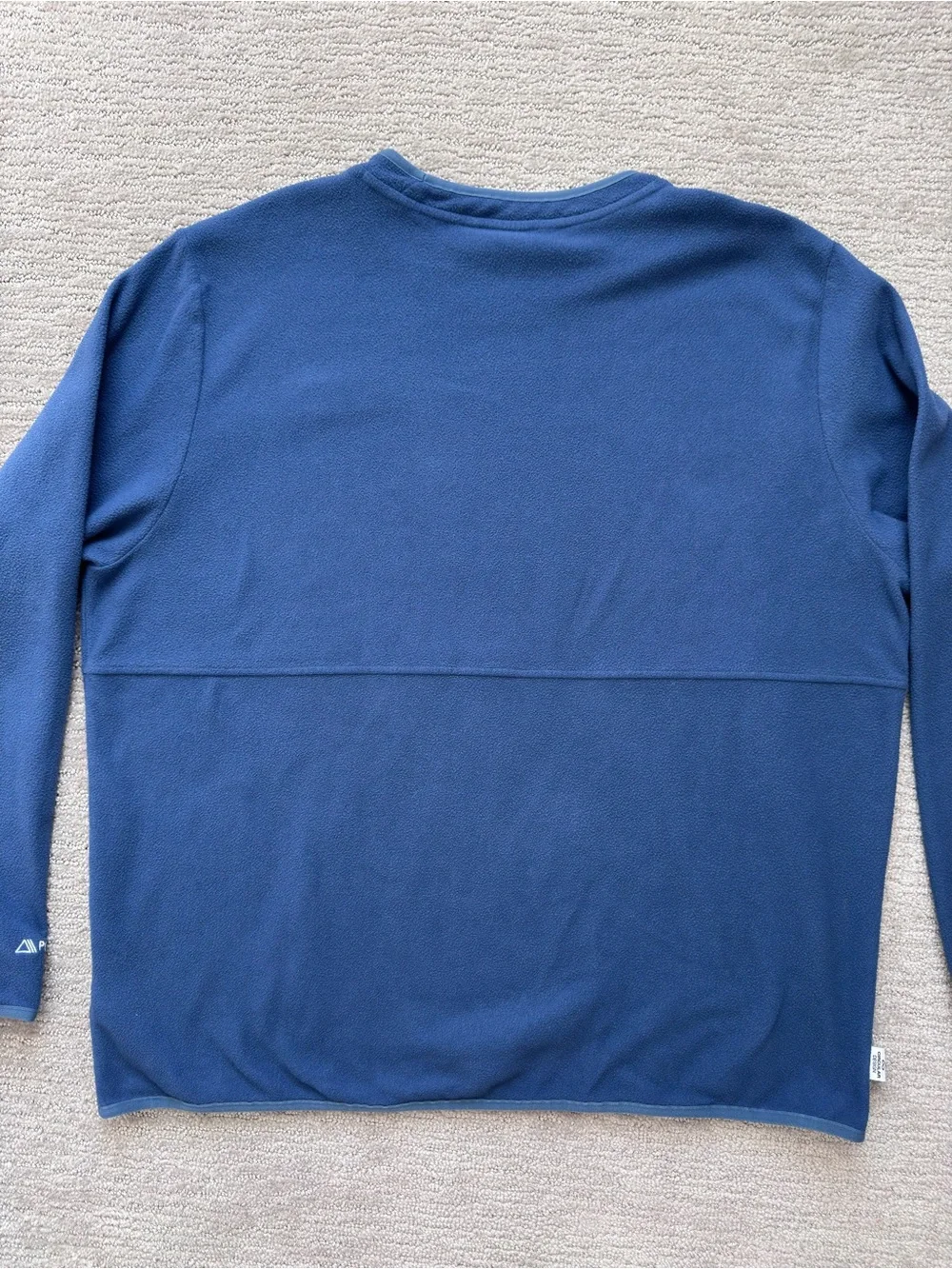 The North Face Men’s Alpine Polartec Crewneck Fleece Blue XXL Outdoor Hiking
